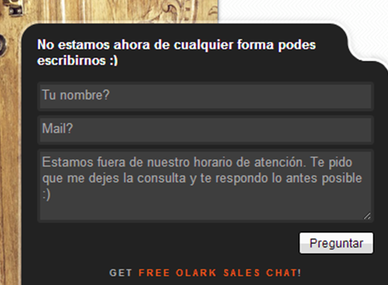 Chat personalizado en tu pagina web Chat personalizado en tu pagina web